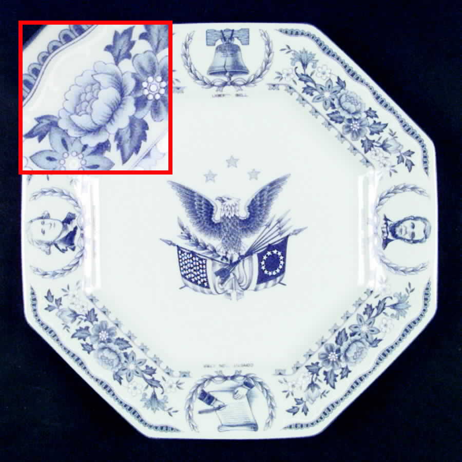Freedom Forever Dinner Plate by Midland Enterprises-1