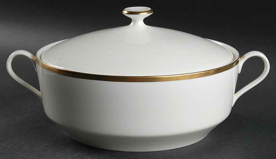 24 Karat Round Covered Vegetable by Mikasa-1