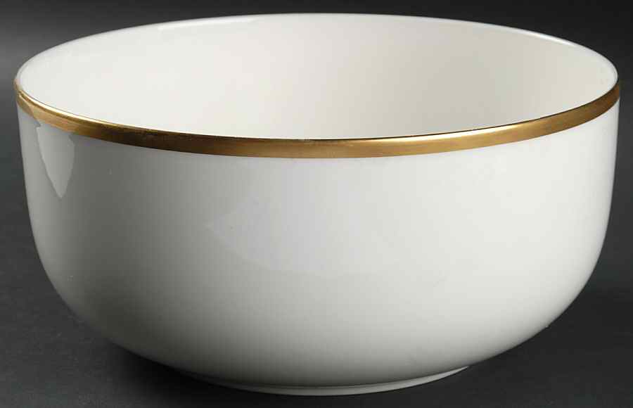 24 Karat 9" Salad Serving Bowl by Mikasa-1