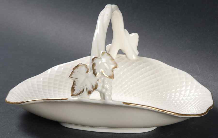 24 Karat Small Basket by Mikasa-1