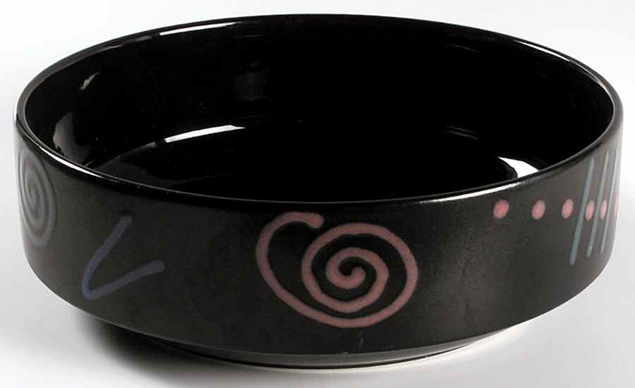 Abstract 8" Round Vegetable Bowl by Mikasa-1