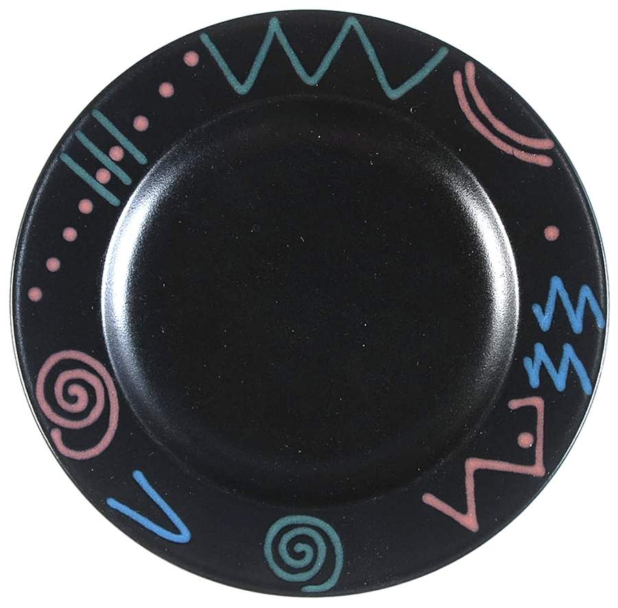 Abstract Salad Plate by Mikasa-1