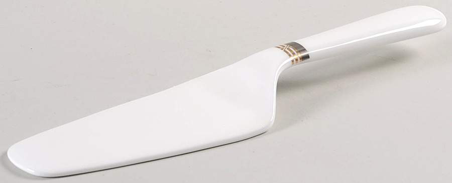 Accent Gold Solid Ceramic Pie/Cake Server by Mikasa-1