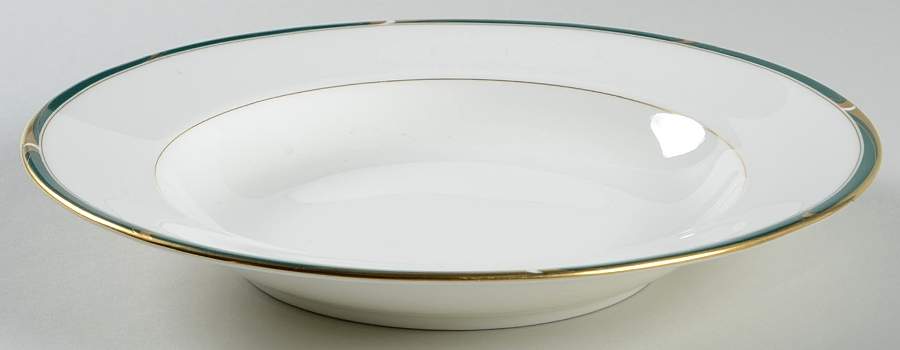 Academy Jade Rim Soup Bowl by Mikasa-1