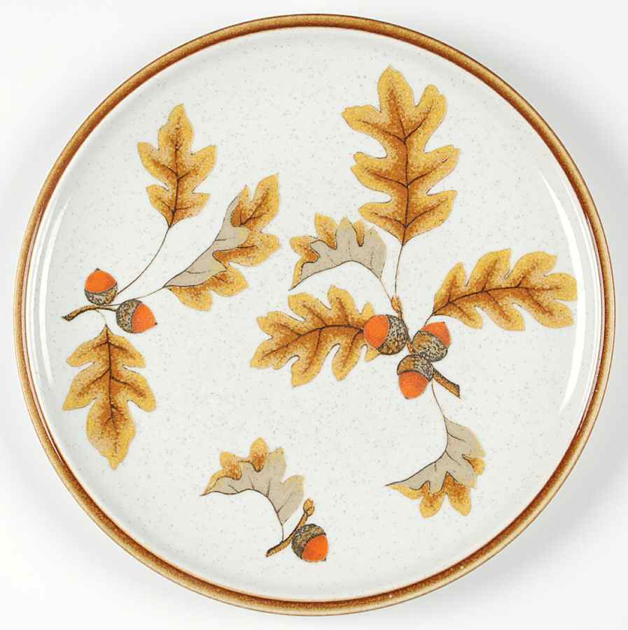 Acorn Dinner Plate by Mikasa-1