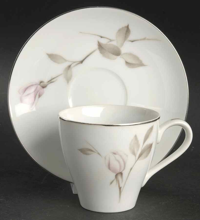 Adela Flat Cup & Saucer Set by Mikasa-1