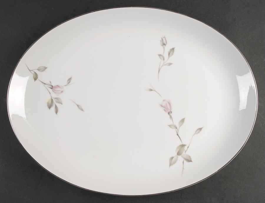 Adela 16" Oval Serving Platter by Mikasa-1