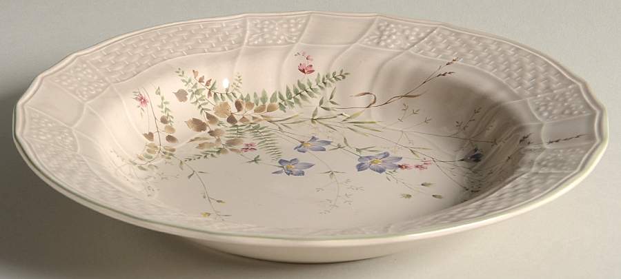 Adeline Large Rim Soup Bowl by Mikasa-1