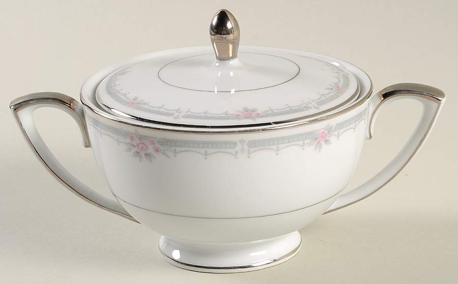 Adelaide Sugar Bowl & Lid by Mikasa-1