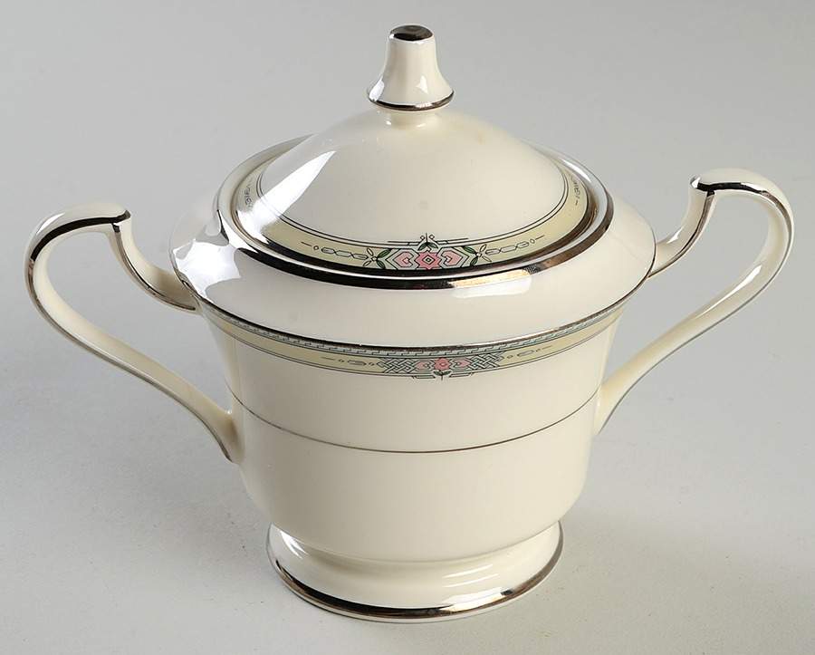 Afton Sugar Bowl & Lid by Mikasa-1