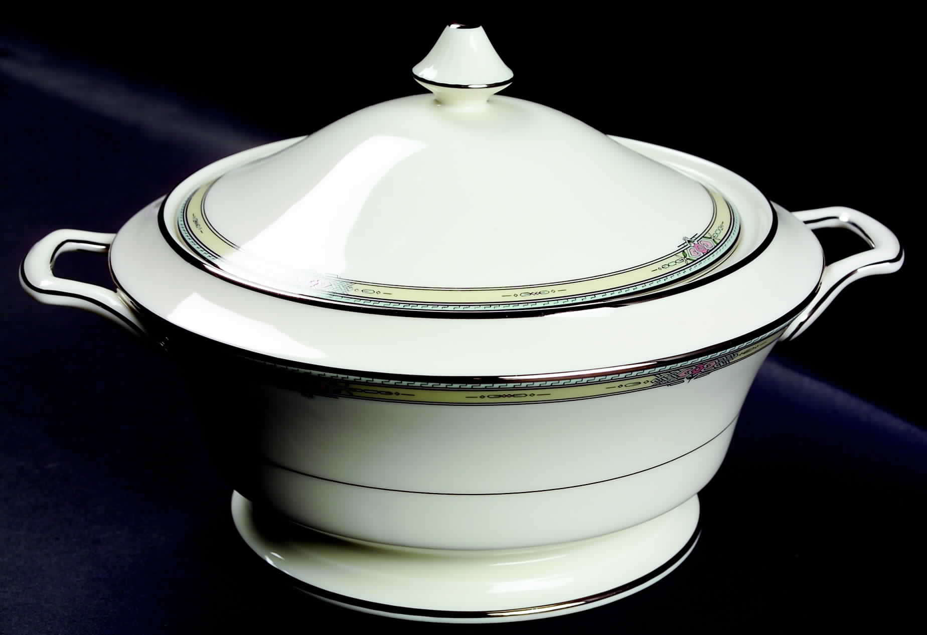 Afton Round Covered Vegetable by Mikasa-1