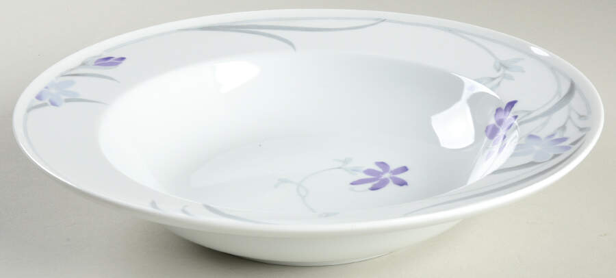 African Violets 10" Round Vegetable Bowl by Mikasa-1