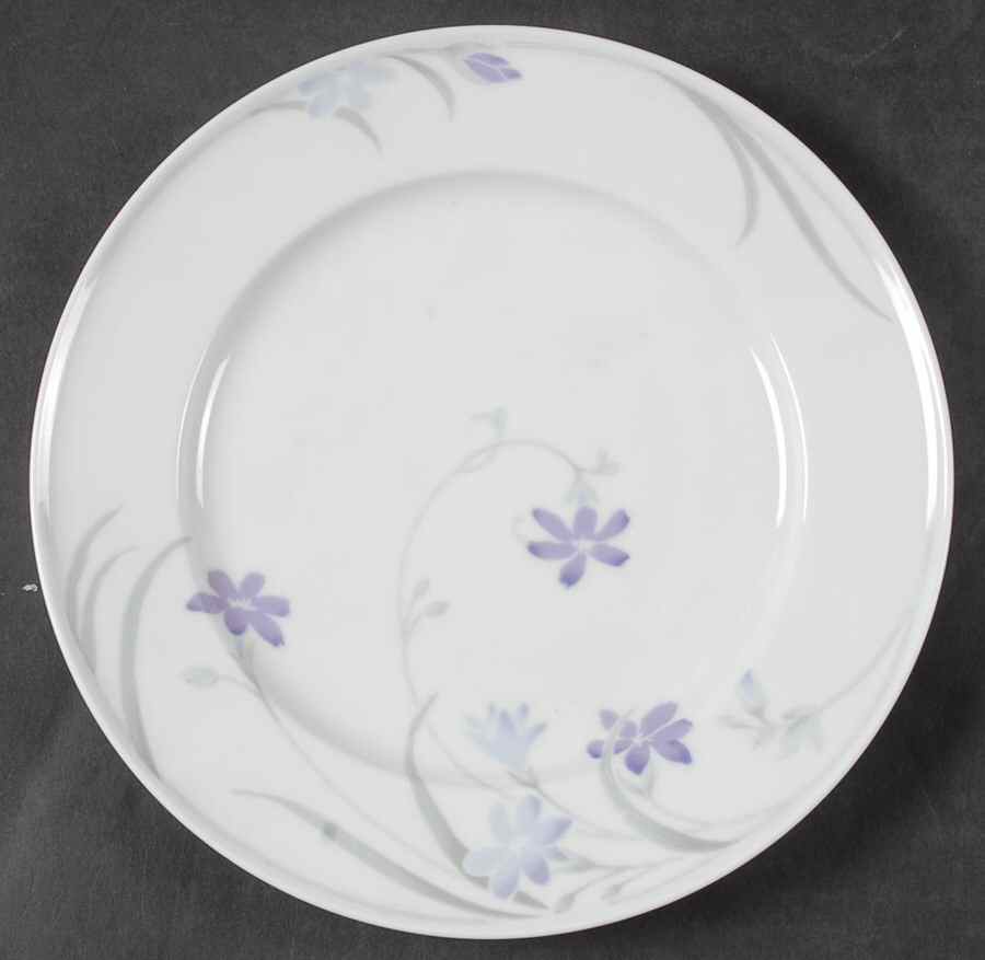 African Violets Salad Plate by Mikasa-1