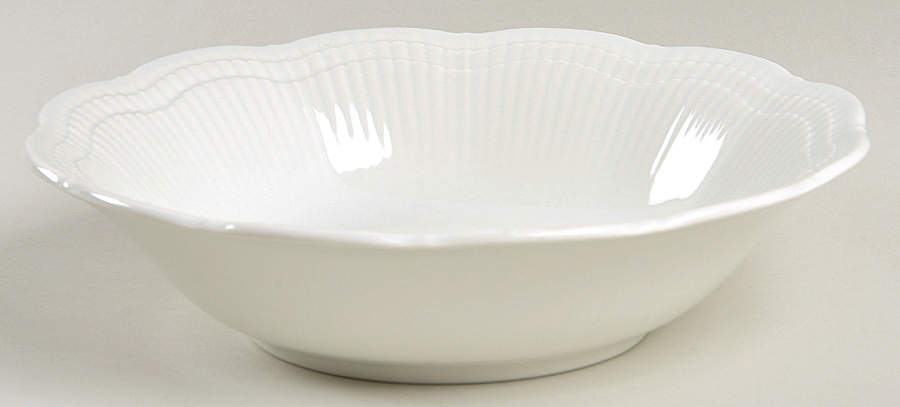 Allura White Coupe Cereal Bowl by Mikasa-1