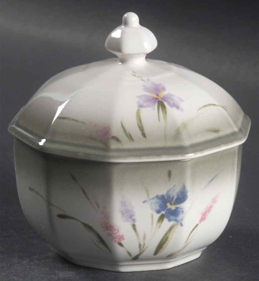 Alpine Meadow Sugar Bowl & Lid by Mikasa-1