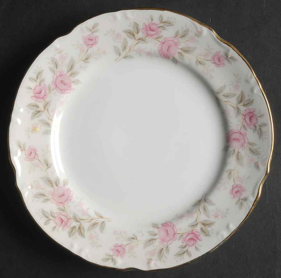 Alpine Rose Bread & Butter Plate by Mikasa-1