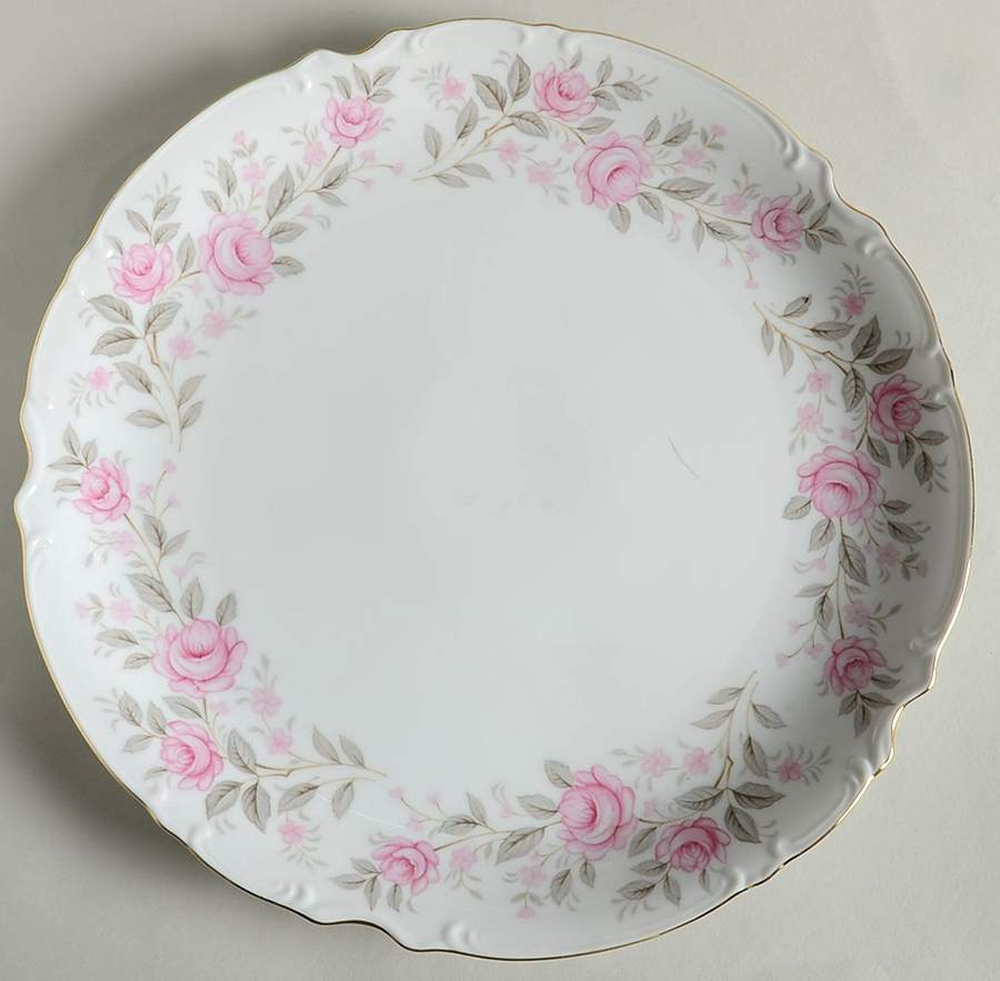 Alpine Rose 12" Chop Plate (Round Platter) by Mikasa-1