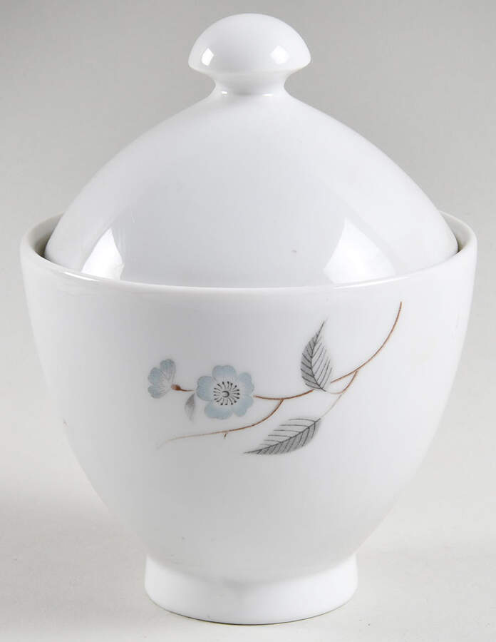 Alyce Sugar Bowl & Lid by Mikasa-1