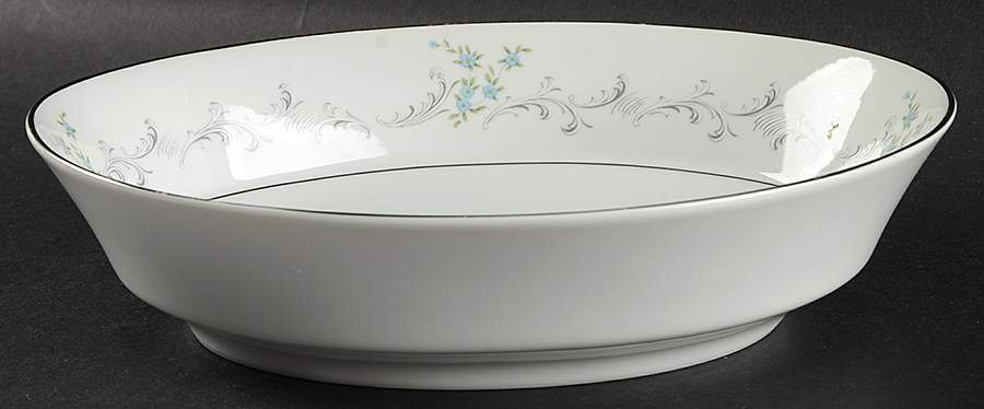 Alyssa 9" Oval Vegetable Bowl by Mikasa-1