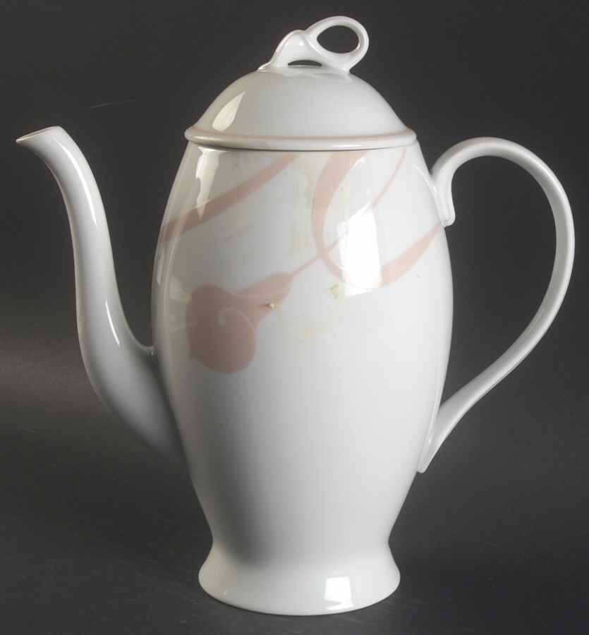 Ambiance Peach Coffee Pot & Lid by Mikasa-1