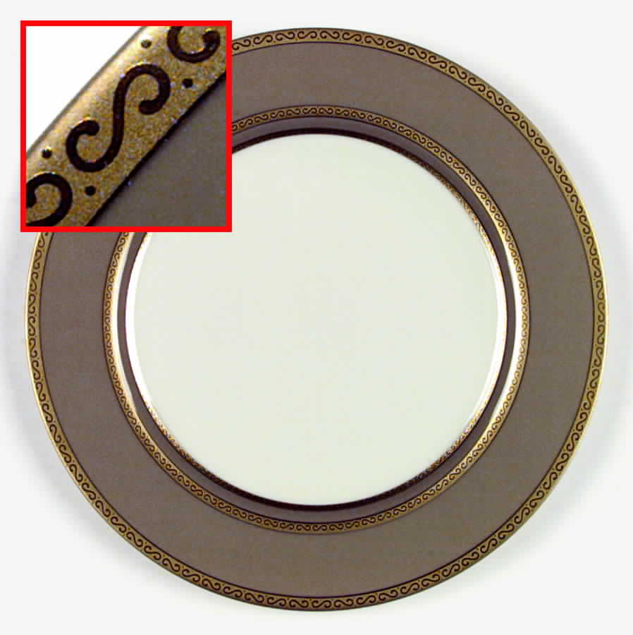 Ambassador Taupe Dinner Plate by Mikasa-1
