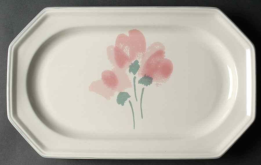 Amie 14" Oval Serving Platter by Mikasa-1