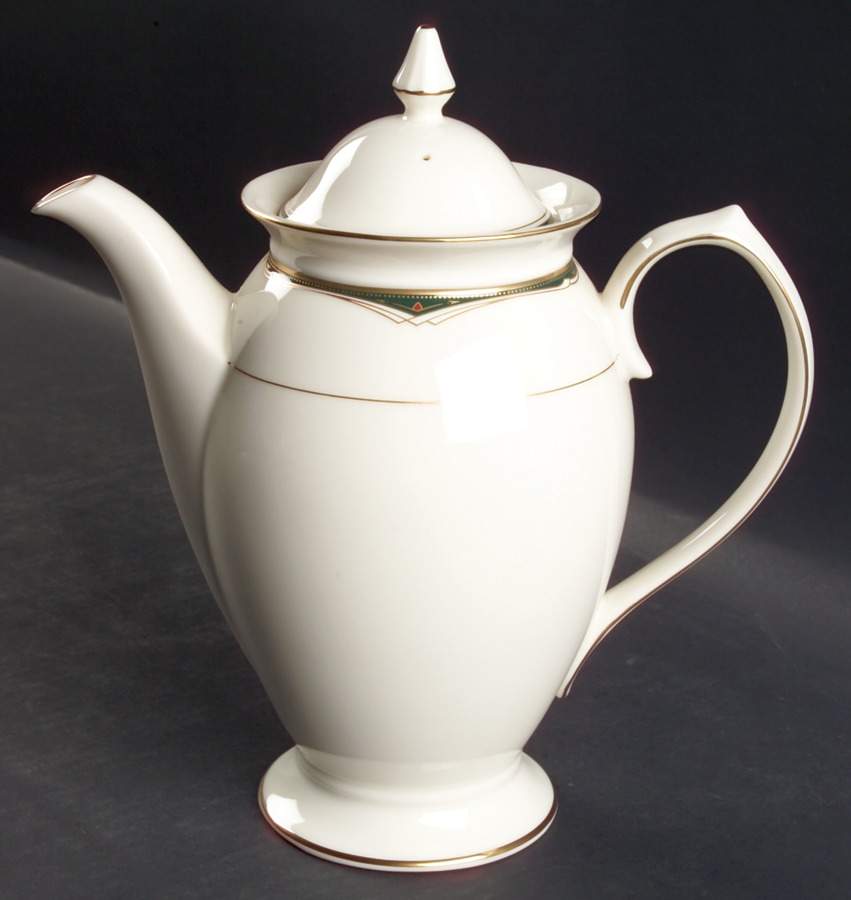 Ambassador Jade Coffee Pot & Lid by Mikasa-1