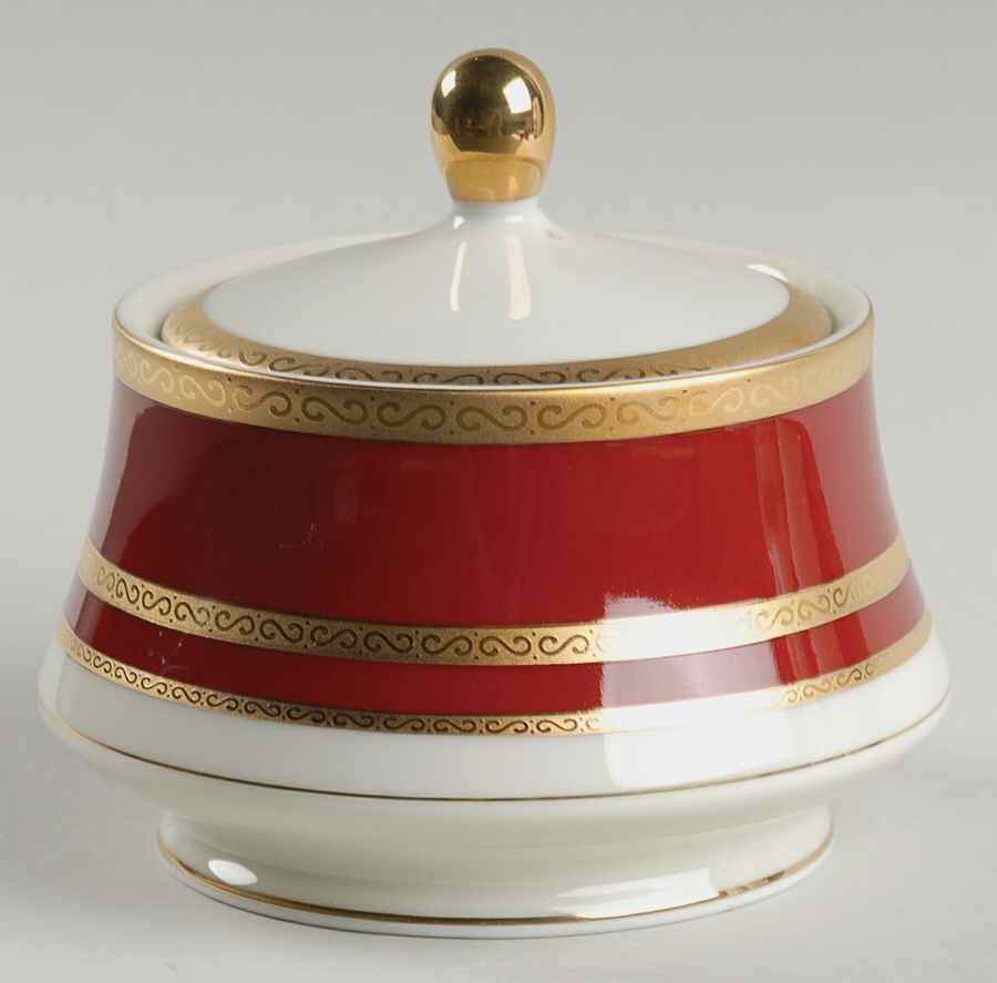 Ambassador Sugar Bowl & Lid by Mikasa-1