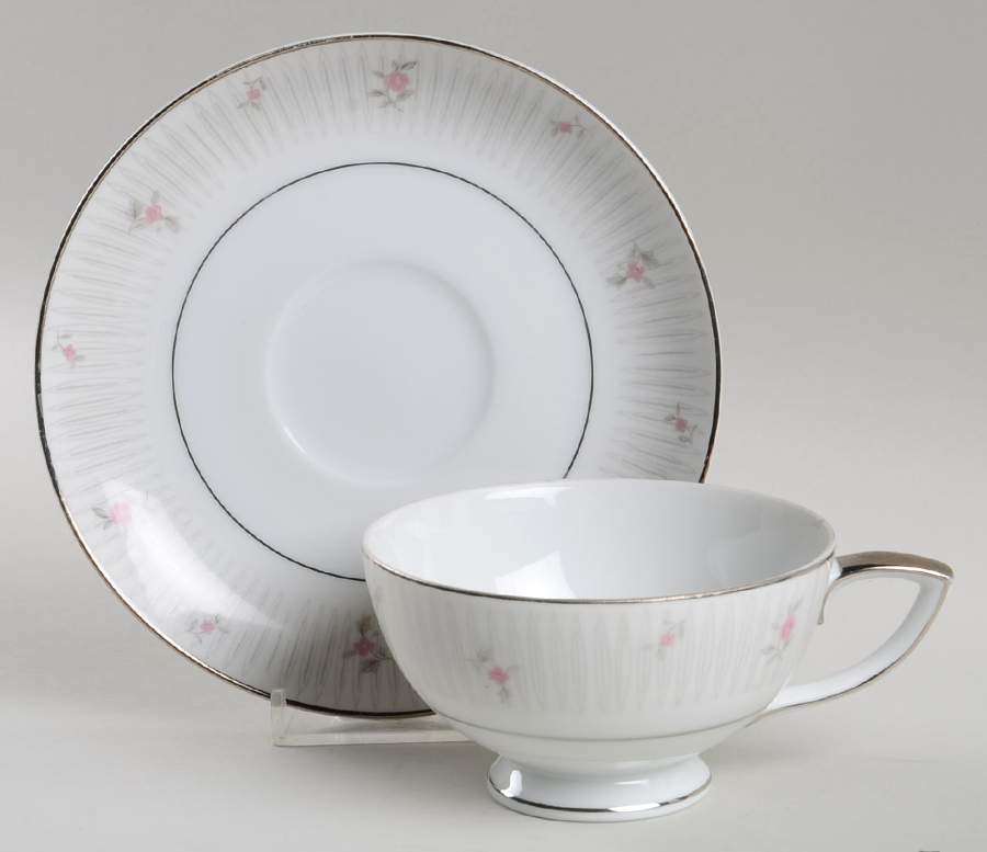 Amy Footed Cup & Saucer Set by Mikasa-1