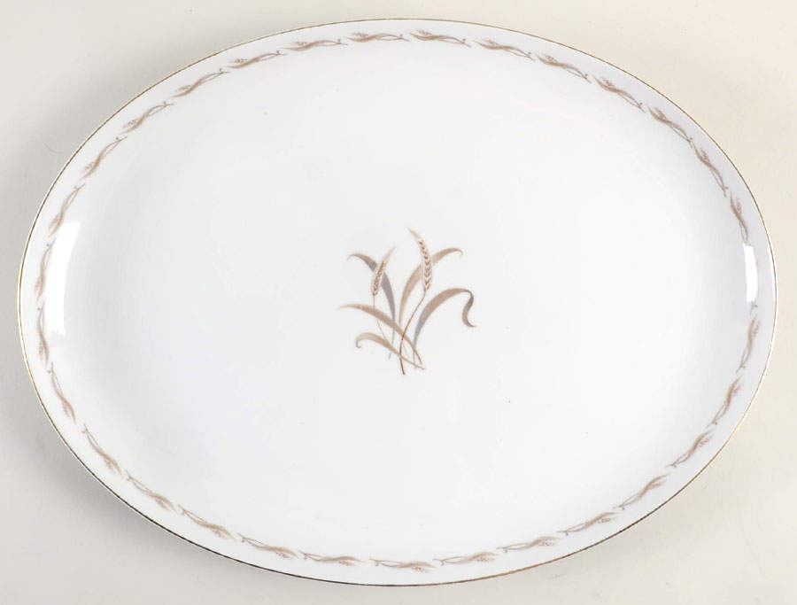 Anna 16" Oval Serving Platter by Mikasa-1