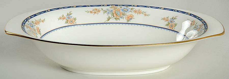 Annabelle 11" Oval Vegetable Bowl by Mikasa-1