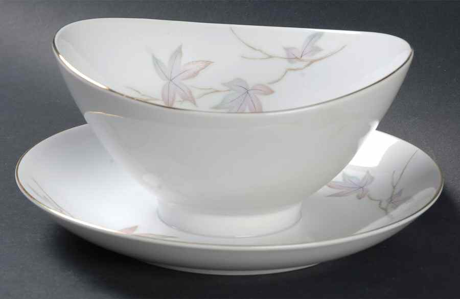 Annabel Gravy Boat with Attached Underplate by Mikasa-1