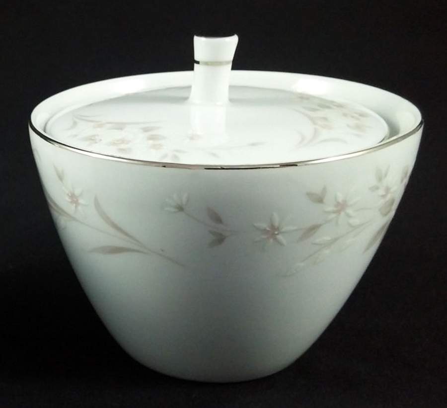 Annette Sugar Bowl & Lid by Mikasa-1