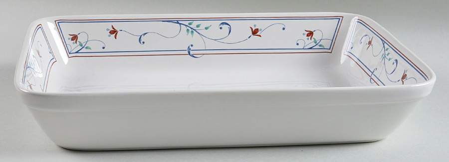Annette 12" Rectangular Baker by Mikasa-1