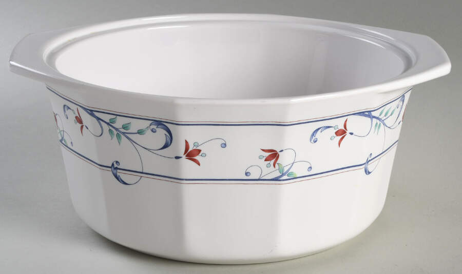 Annette 2.25 Qt Round Casserole No Lid by Mikasa-1