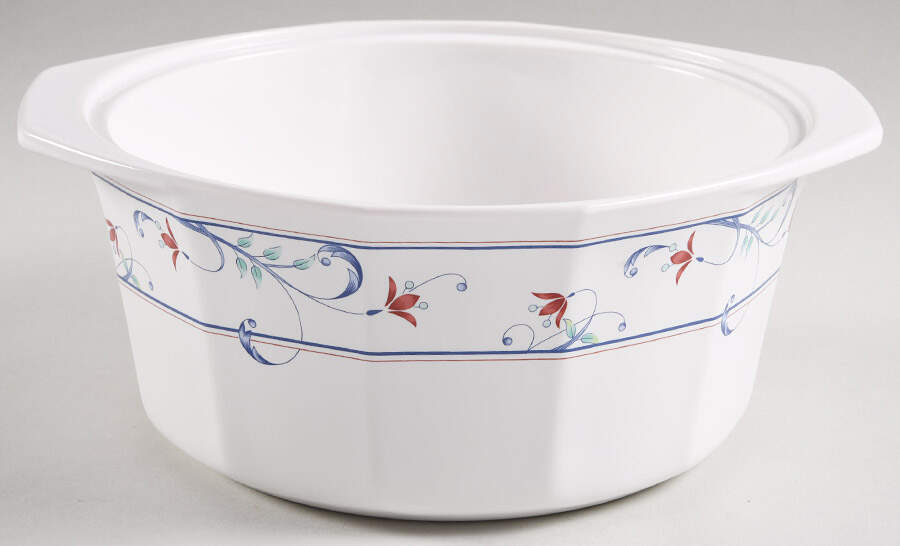 Annette 2.25 Qt Round Casserole No Lid by Mikasa-1