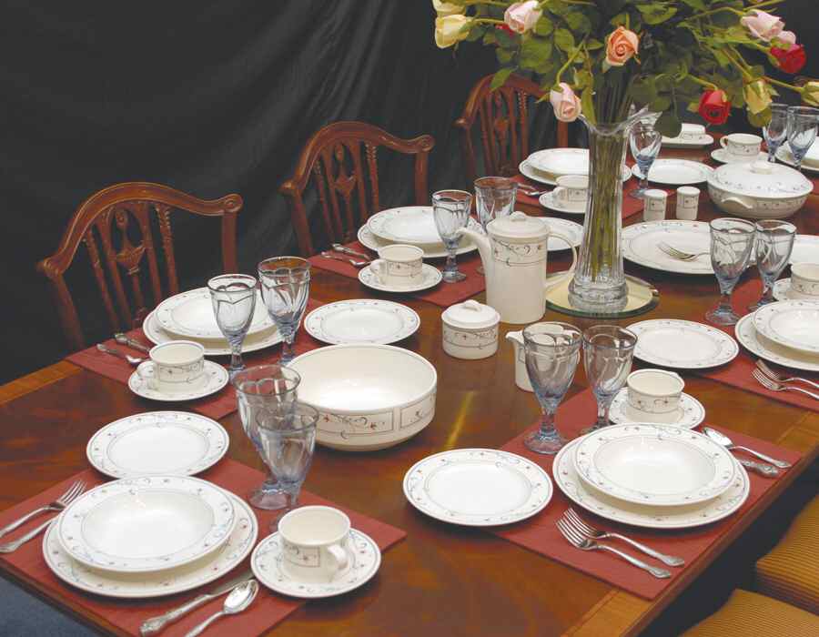 Annette 53 Piece Estate Set by Mikasa-1