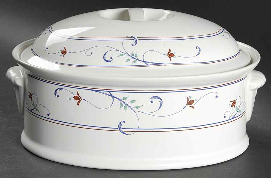 Annette Oval Covered Vegetable by Mikasa-1