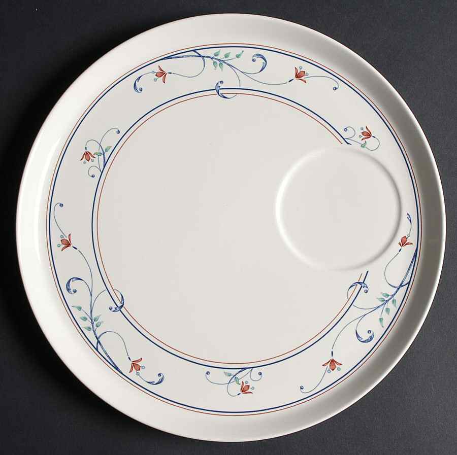 Annette Snack Plate by Mikasa-1