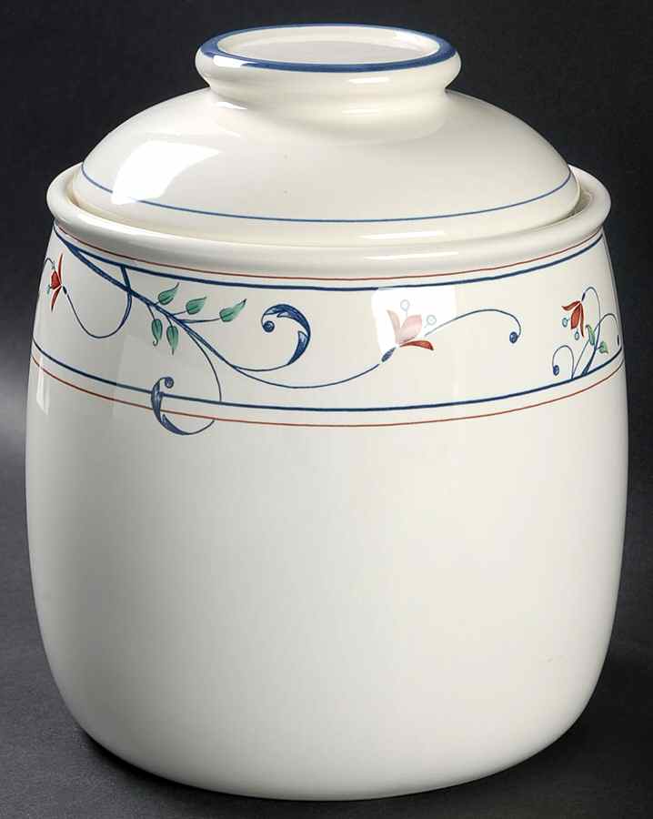 Annette Large Canister & Lid by Mikasa-1