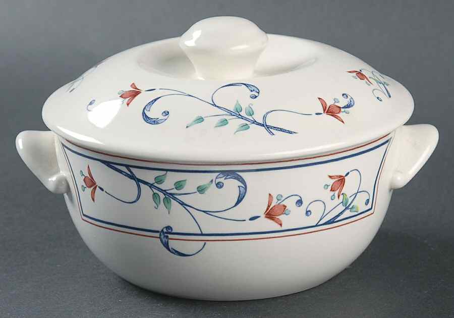 Annette Individual Casserole & Lid by Mikasa-1