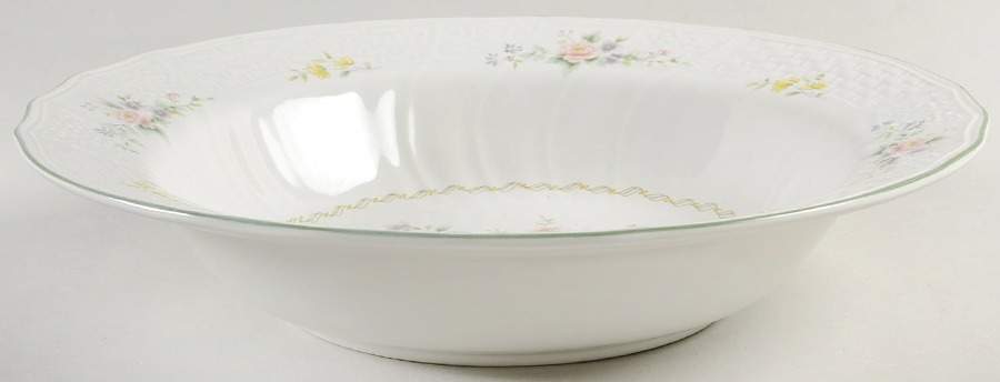 Antique Rose 10" Round Vegetable Bowl by Mikasa-1