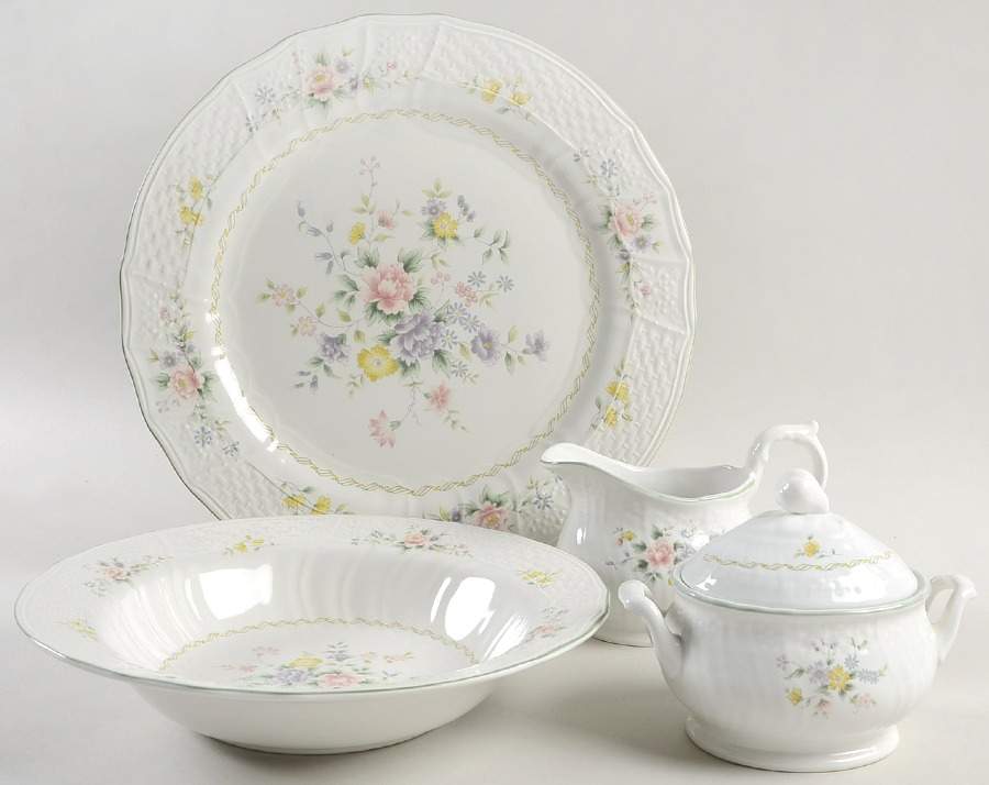 Antique Rose 5 Piece Hostess Set by Mikasa-1