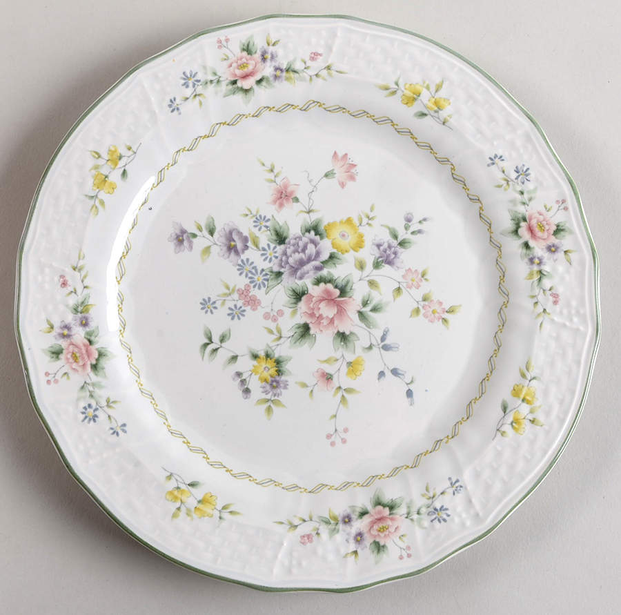 Antique Rose Salad Plate by Mikasa-1