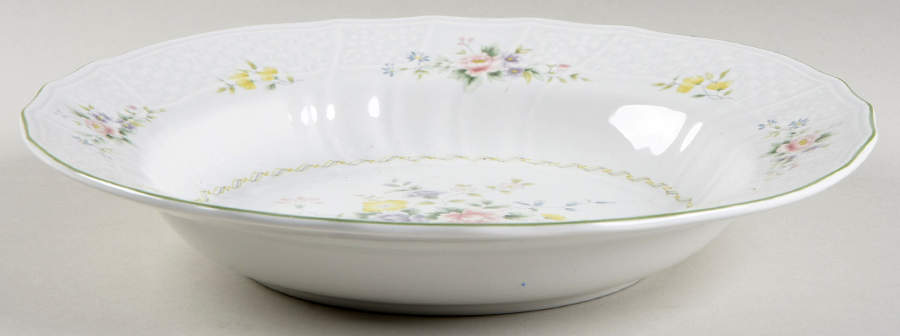 Antique Rose Large Rim Soup Bowl by Mikasa-1