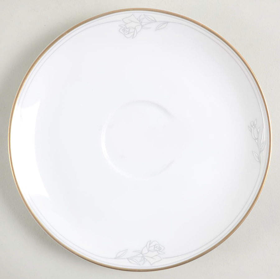 Antique Rose Saucer by Mikasa-1