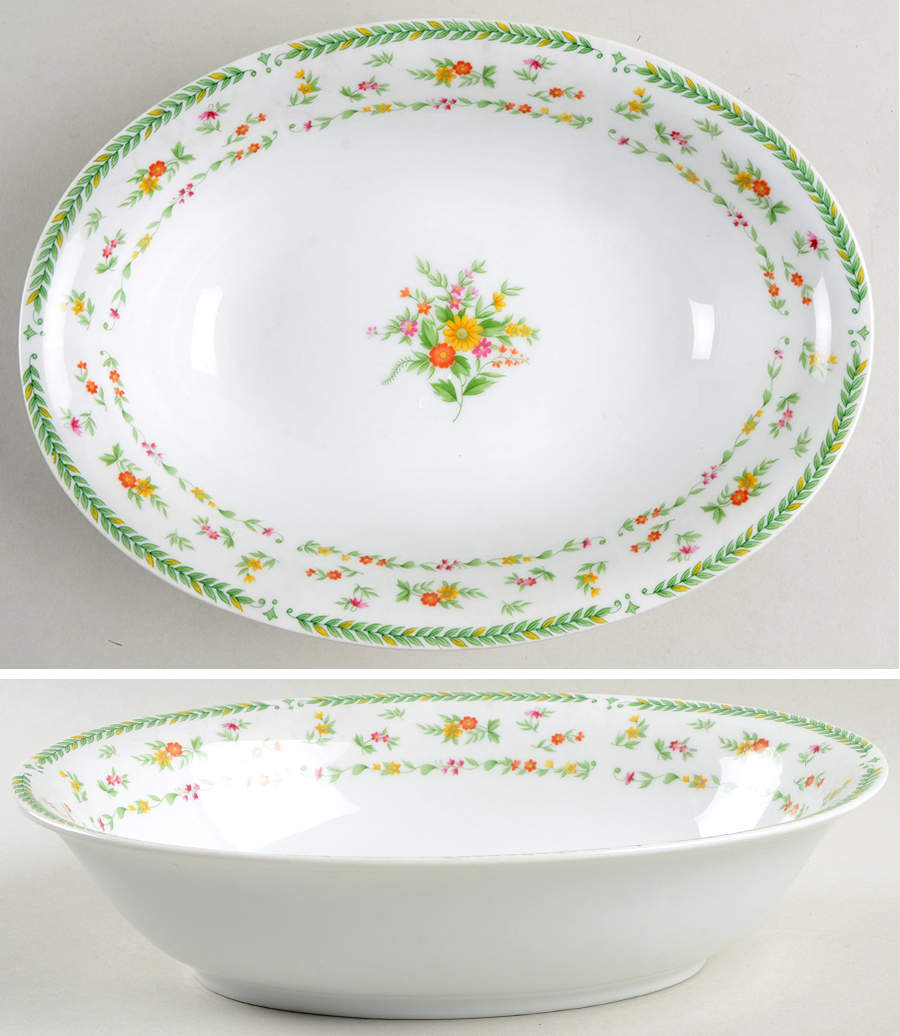 Anson 10" Oval Vegetable Bowl by Mikasa-1