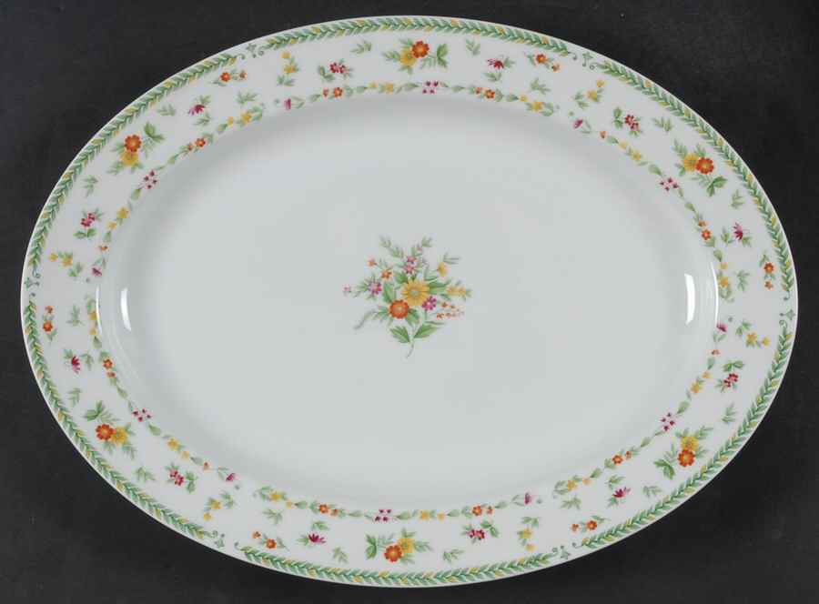 Anson 14" Oval Serving Platter by Mikasa-1