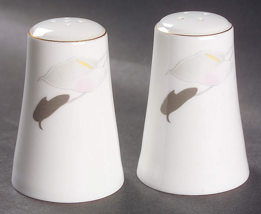 Anthurium Salt & Pepper Set by Mikasa-1