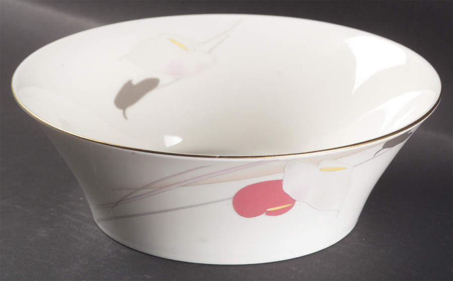 Anthurium 8" Round Vegetable Bowl by Mikasa-1
